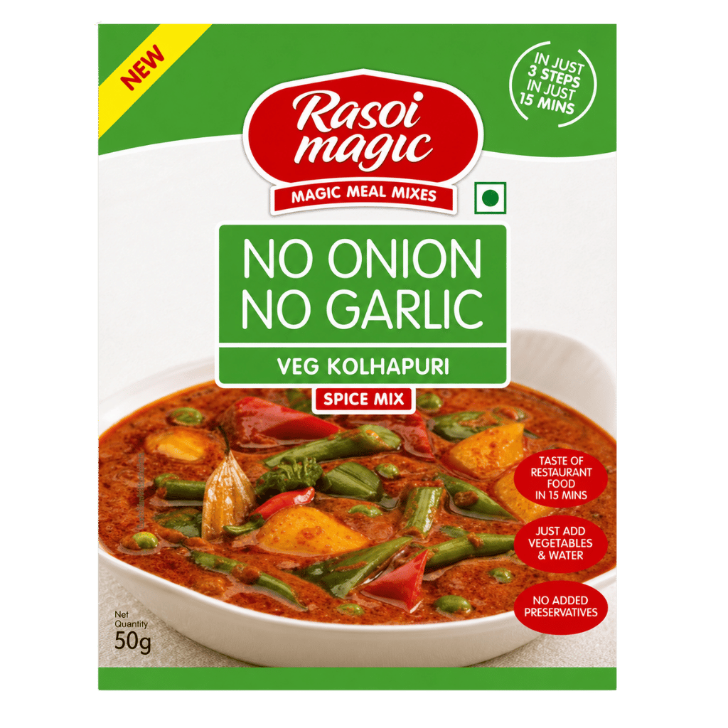 Rasoi Magic Non Vegetable Kolhapur 50 g buy online USA - 1